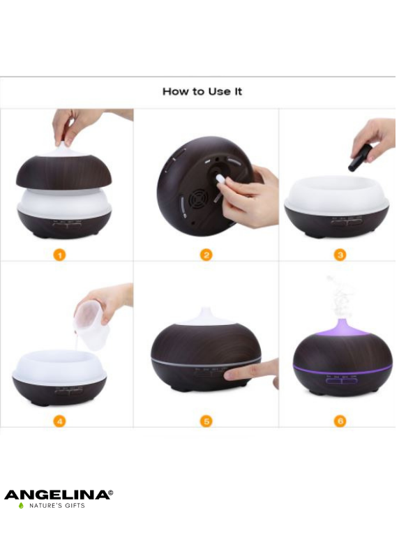 מפיץ ריח צבע חום כהה ושלט 7 צבעי LED LSN1254451 (3)