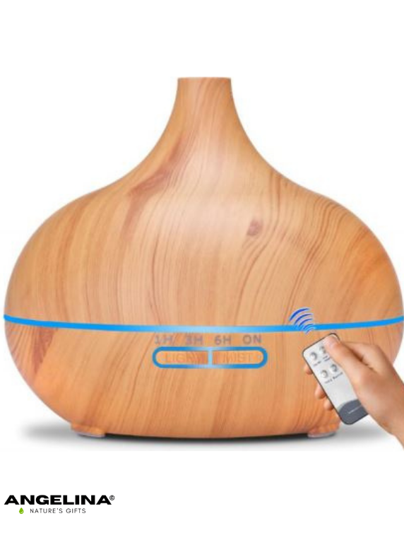 מפיץ ריח שמנים אתרים סגנון עץ BSM500 (3) דיפיוזר אדים קרים שמנים אתרים