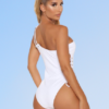 Classic sexy one-shoulder swimsuit