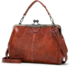 Women Oiled Leather Shoulder Bag Handbag Lady Tote Satchel Purse Messenger Bags