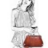 Women Oiled Leather Shoulder Bag Handbag Lady Tote Satchel Purse Messenger Bags