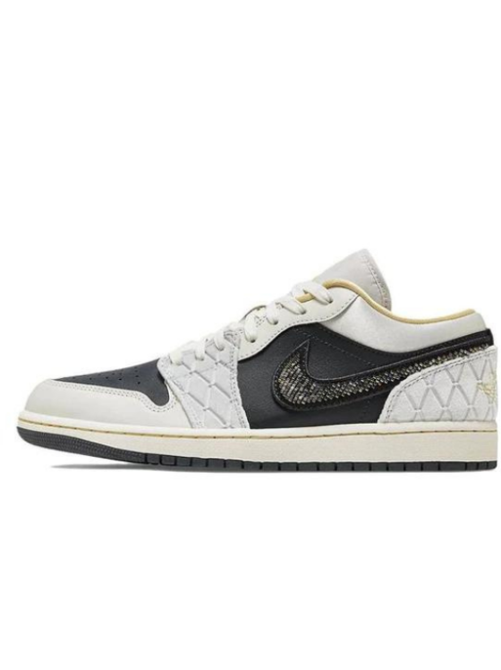 Air Jordan 1 Low SE Beaded Swoosh DV1762-001